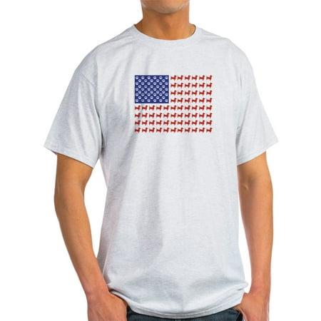 - CafePress - Dachshund Patriotic Flag - Light T-Shirt - CP