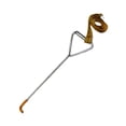 thumbnail image 1 of Gancho de elevación de acero para tapa de alcantarilla, para desagües, materiales pesados, garajes 55cm con correa, 1 of 9