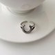 thumbnail image 3 of Vintage Horseshoe U Shape Women Metal Finger Ring Party Jewelry Birthday Gift, Gifts for Women Men GirlsNice and Practical, 3 of 4