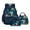 Blue-Crocodile Butterfly Flower, variant on Kuiaobaty Crocodile Print Backpack and Lunch Box Set for Kids Boys Butterfly Flower Print Lunch Bag Pencil Case with Zipper Lightweight Backpack and Pencil Bag for School Camping Picnic