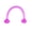 Purple, variant on Opolski Yoga Pilates Elastic Pull Rope Gym Fitness Workout Silicone Resistance Band