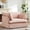 Pink, variant on Leumius 47.2" Oversized Accent Chair with Dual-Port Charging,Modern Chenille Single Sofa with Throw Pillowsand Deep Wide Seat,Upholstered Armchair for Living Room&Apartment,White
