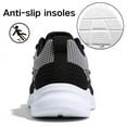 thumbnail image 4 of BERANMEY Women's Comfort Sneakers Lightweight Breathable Mesh Walking Shoes with Air Cushion for Casual Wear, 4 of 9