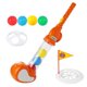 thumbnail image 3 of Juego de mini palos de golf Cola actividades para fiestas interiores exteriores naranja, 3 of 7