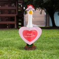 thumbnail image 4 of Estatua Arrowbash con forma de corazón rosa de Goose Outfit para 23 cm, 4 of 6