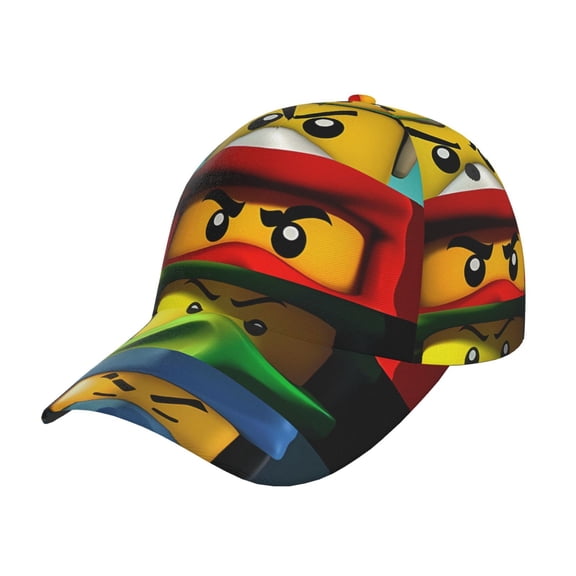 Ninjago Sun Hat Fashion Mens Women Snap Back Hats - Adjustable Baseball Cap Mesh Hat Unisex Headwear