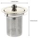 thumbnail image 2 of Colador de té de acero inoxidable, infusor de té, accesorios para tetera, filtro de malla para té, 2 of 5