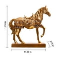 thumbnail image 3 of Giunmcul Home Decoration Desktop Flat Horse Ornaments Resin Crafts for Mother's Day Anniversary Marry Valentine Birthday, 3 of 5
