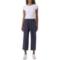 thumbnail image 3 of Splendid Women's Linen Blend Wide Leg Pants | Navy, XX-Large, 3 of 3