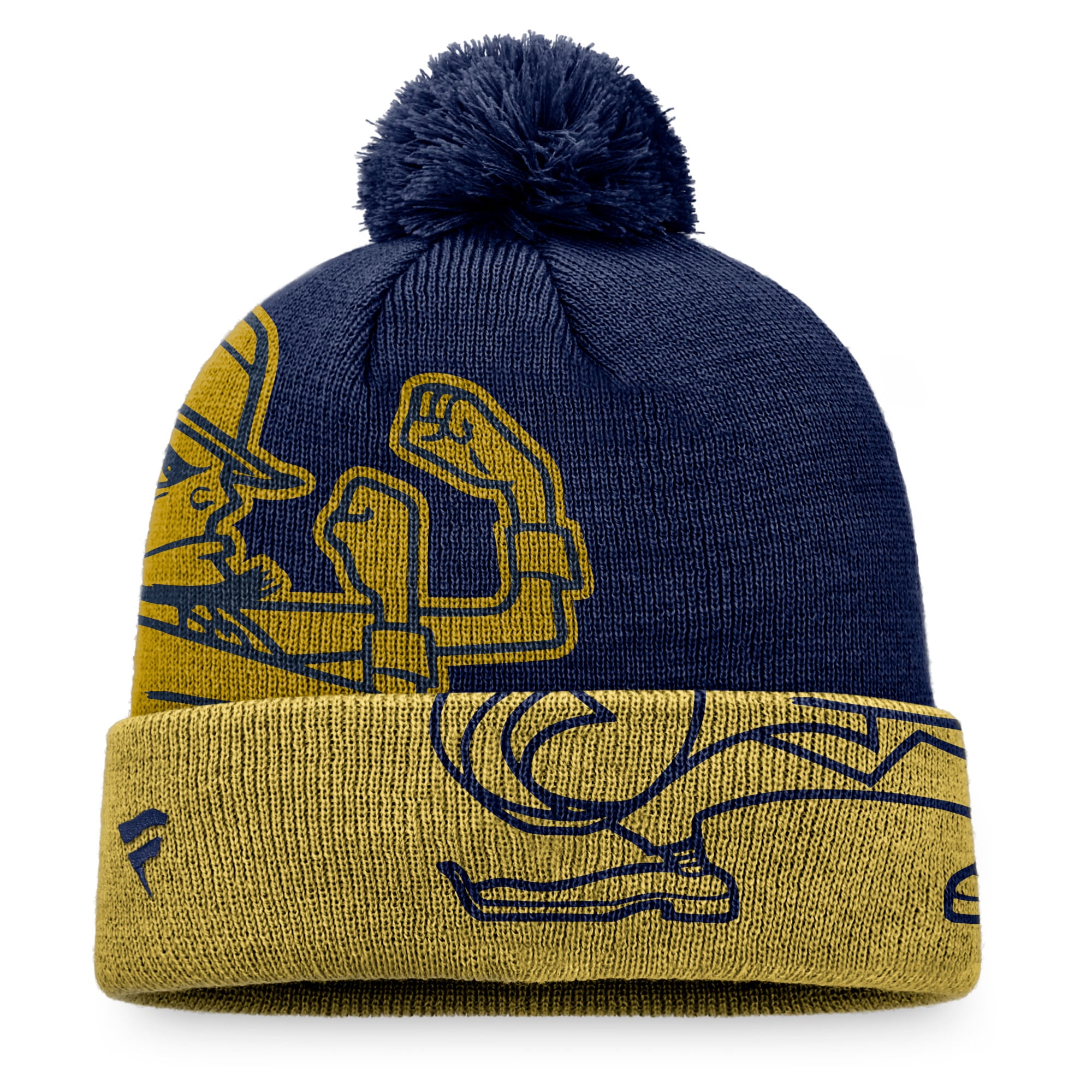 Men's Fanatics Branded Navy/Gold Notre 