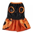 thumbnail image 5 of Topumt Pumpkin Dog Halloween Costume, Orange, Small, 5 of 7