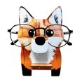 thumbnail image 1 of Soporte de gafas de soporte de gafas de cabeza de animal lindo 3d de madera - Fox Kuyhfg Sin marca, 1 of 5