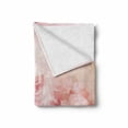 thumbnail image 2 of Rose Soft Flannel Fleece Throw Blanket, Dreamlike Spring Nature Theme Blurry View Feminine Bouquets Gardening Bedding Plants, Cozy Plush for Indoor and Outdoor Use, 50" x 60", Pale Pink, by Ambesonne, 2 of 6