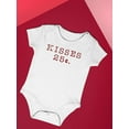 thumbnail image 3 of Kisses Are 25 Cents Bodysuit Infant -Smartprints Designs,  12 Months, 3 of 4