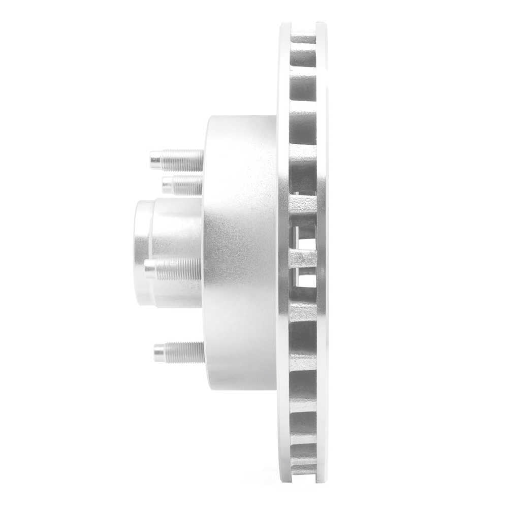 Dynamic Friction Company 631-54138R DFC Brake Rotor - Drilled And Slotted - Silver