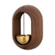 thumbnail image 3 of Timbre de madera para comerciantes, estilo japonés, para colgar en la puerta, de madera Marrón, 3 of 9