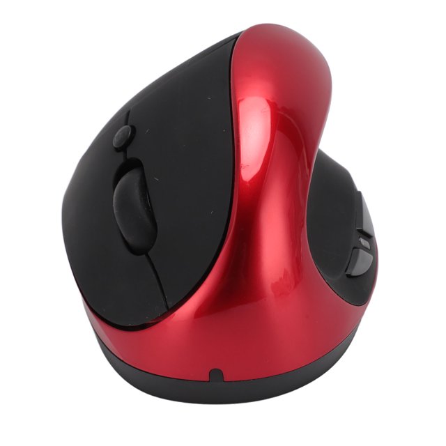 Ergonomic Mouse, Right Handed Design, Adjustable DPI 2.4G Vertical Mouse with Smart Sleep, Wide Compatibility for PC Laptop Tablet