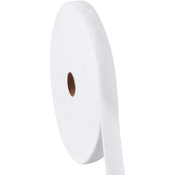 38Yard Needle-Punched Cotton Batting 1" Cotton Blend Batting Roll Embroidery Needle Felt