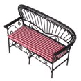 thumbnail image 4 of Casa de Muñecas en Miniatura Sala de Estar Jardín Doble Perfke Rojo Negro, 4 of 8