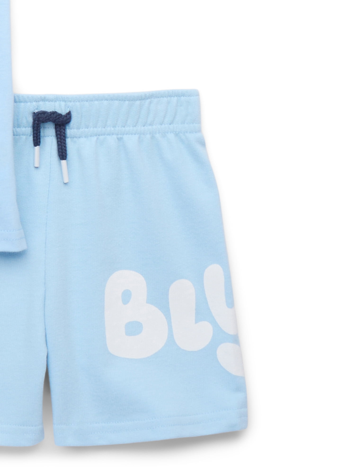 Bluey Toddler Easter Graphic Tee and Shorts Set, 2-Piece, Sizes 12M-5T