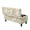 Beige Leaf, variant on FOR U DESIGNS Blue Vintage Flower Print Ottoman Slipcover Stretch Flip-Top Storage Stool Cover Washable Rectangle Footrest Cover with Elastic Band, Non-Slip Removable Bench Protector for Kids