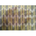thumbnail image 3 of oneOone Cotton Silk Fabric Ikat Style Stripe Decor Fabric Printed BTY 42 Inch Wide, 3 of 3