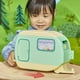 thumbnail image 3 of Peppa Pig Caravan Playset para niñas y niños, 3 figuras, 6 accesorios, juguetes preescolares, regalos para niños, a partir de 3 años, 3 of 5