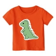 thumbnail image 1 of Little Boy Outfit Set Boy Summer Clothes Pullover Dinosaur Short Sleeve Shirt Short Set Fall Outfits 8-9 Years, 1 of 3
