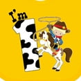 thumbnail image 4 of Inktastic I'm One-cowboy Riding Horse Birthday Boys Baby Bib, 4 of 4