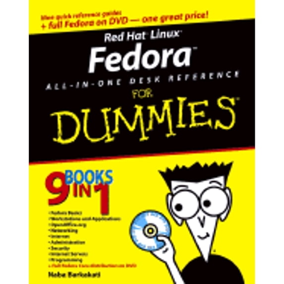 Pre-Owned Red Hat Linux Fedora All-in-One Desk Reference For Dummies (Paperback) 0764542583