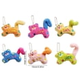 thumbnail image 5 of AOOOWER Stylish Spotted Cats Keychain Soft Plush Mobile Hanging Ornament Key Holder Accessory for Trendy Women Everyday Use, 5 of 21