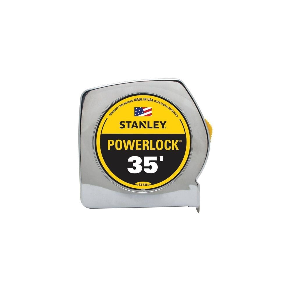 STANLEY 35ft Chrome Tape Measure | 33-835