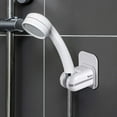 thumbnail image 3 of Plastic Adjustable Handheld Shower Head Holder Bracket Adapter,waterproof,wall Mounted,universal S, 3 of 5
