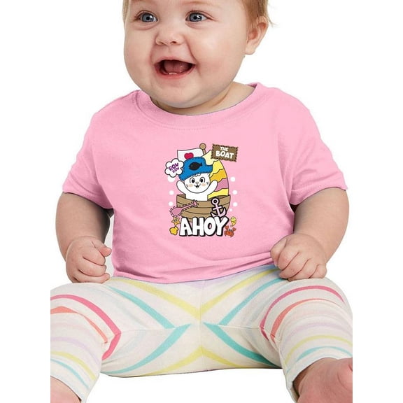 Ahoy Pirate Cat T-Shirt Infant -Image by Shutterstock, 24 Months