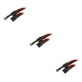thumbnail image 1 of Wweixi 2pack/lot Cycling Effortless Mountain Bike Mudguard For Smooth Riding Experience bright red 3Set, 1 of 6