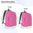 thumbnail image 3 of Yiaed Leopard Print Backpack, Premium Laptop Backpack, Travel Backpack for Women, Lightweight Backpacks, Comfortable Back Pack-Medium, 3 of 5