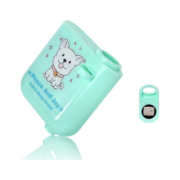 keepw Happy Birthday Projector Photography Decorative Party Prop Lighting Projection Lamp Pocket Night Light Adults Type 2 Square