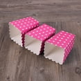thumbnail image 3 of 24 cajas para palomitas de maíz, cajas de cartón, bolsas de papel, diseño de lunares, para aperitivos, para cines, mesas de postres y recuerdos de boda (rosa rojo), 3 of 8