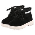 thumbnail image 1 of Botas Niños Niños Zapatos Casuales Zapatos Acogedores de Invierno para Niños Niñas (23) Negro Ndcxsfigh Tenis De Mujer Tenis De Hombre, 1 of 7