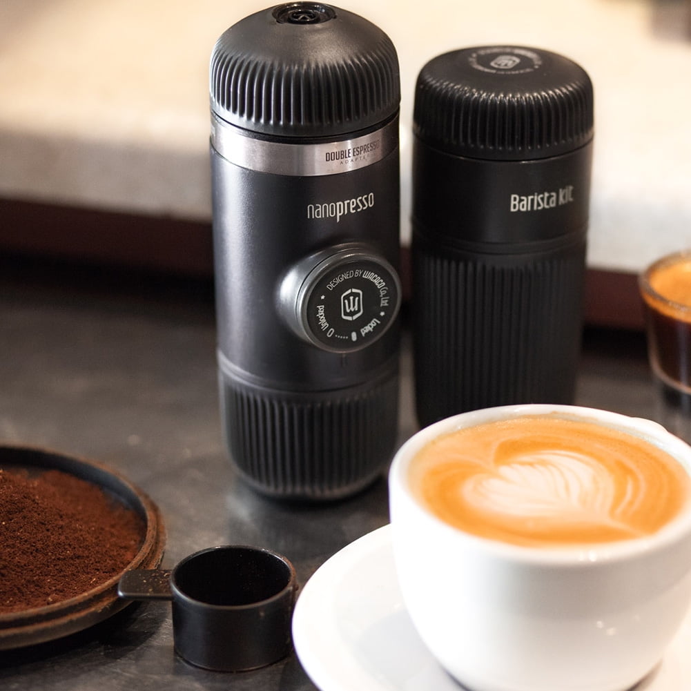 WACACO Nanopresso Barista Kit, Portable Espresso Machine