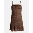 thumbnail image 5 of No Boundaries Lace Ruffle Mini Dress, Women’s XXS-XXL, 5 of 5