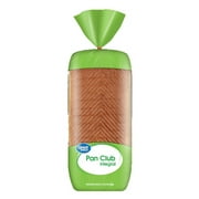Great Value, Whole Wheat Club Sandwich Sliced Bread Loaf, 24 oz Regular Size, Shelf Stable