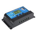 thumbnail image 3 of 12/24V Solar Charge Controller with Dual USB Port and LCD Display for Domestic Commercial Industrial Applications, 3 of 9