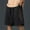 38#Black, variant on Men's Summer Elastic Waist Cargo Shorts | Breathable Polyester Quick-Dry for Workout Swimming