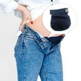 thumbnail image 4 of Guardoinrt Simple Feuilles Rallonge de Chemise Imperméable Haute Qualité Affichage de la Différence Accessoires de Jardinage DIY Jeans Accrocheurs Maternité Bleu Profond, 4 of 6