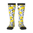 thumbnail image 1 of Balery Tropical Lemon Calcetines novedosos Calcetines deportivos Calcetines hasta la rodilla Calcetines de algodón Calcetines originales y geniales, 1 of 6