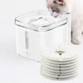 thumbnail image 3 of Drinking Water Dispenser For Cat Dog Replacement Filter Fit Sponge Sheet Replaced Filters Clean 8Pcs, 3 of 7