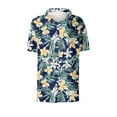 thumbnail image 6 of WCMZJ Hawaiian Shirts for Women Summer Beach Shirt Tropical Shirts Womens Hawaii Button Down Short Sleeve Blouses Button Up Tops Green M, 6 of 6