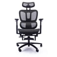 thumbnail image 2 of Sealy Huxley Adjustable Ergonomic Black Mesh Office Chair Metal & Plastic frame, 2 of 12