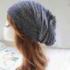 thumbnail image 3 of Gorros unisex de lana de invierno holgados de gran tamaño, 3 of 5
